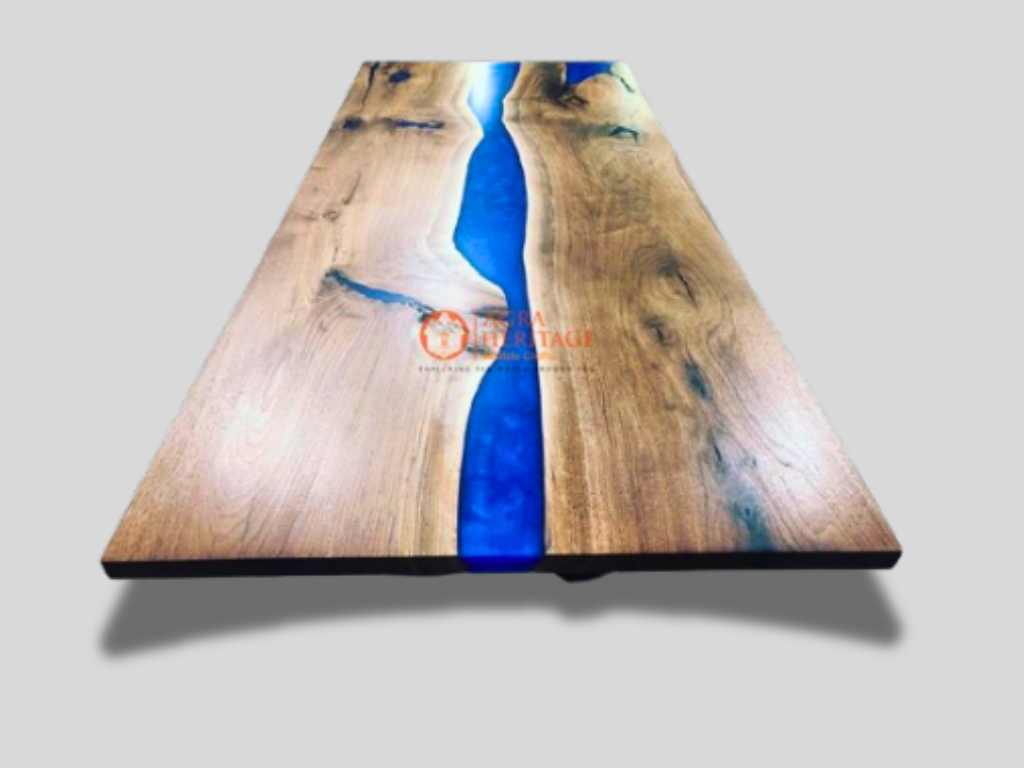 Epoxy Table, dining, sofa, center table top Live Edge Walnut Table ,Custom Order, Epoxy Resin River Table